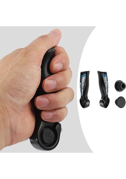 1 Çift Dağ Bisikleti Gidon Fişler Bisiklet Aksesuarları ile Mtb Biter fırsatları