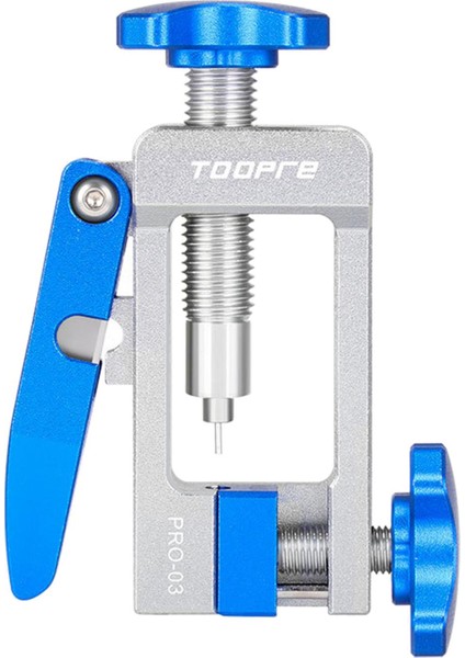 Mtb Bisiklet Iğne Sürücüsü Hidrolik Hortum Uydurma Takım Metal Kelepçe Mavi