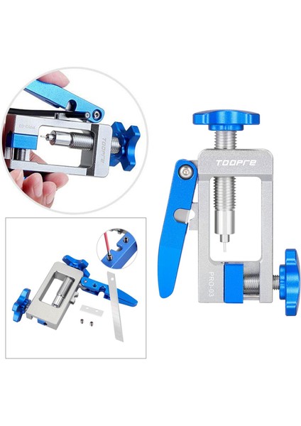 Mtb Bisiklet Iğne Sürücüsü Hidrolik Hortum Uydurma Takım Metal Kelepçe Mavi fiyatları