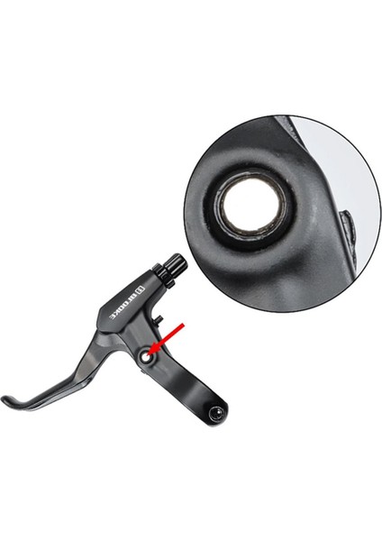 Bisiklet Fren Kolları Kabloları ile Set Mtb Bisiklet V-Fren Kolu Siyah modelleri