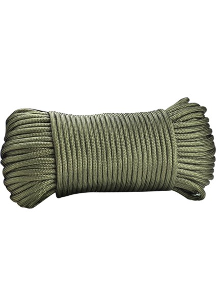 Strade Store 650 Paracord Mil-Spec 10 Strands Kordon Bilezik Ipi Zanaat Halat Ordusu Yeşil