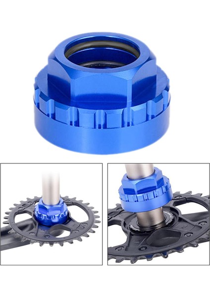 12 Hız Ön Chairering Kilit Halkası Bisiklet Temizleme Kurulum Aracı Mavi fırsatları