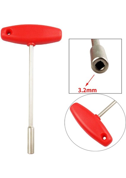 Bisiklet Gizli Konuştu Anahtarı Bisiklet T Kolu Konuştu Aracı Kare 3.2mm