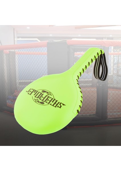 Boks Mitt Eğitim Hedef Punch Pad Eldiven Odak Mma Karate Savaş Yeşil