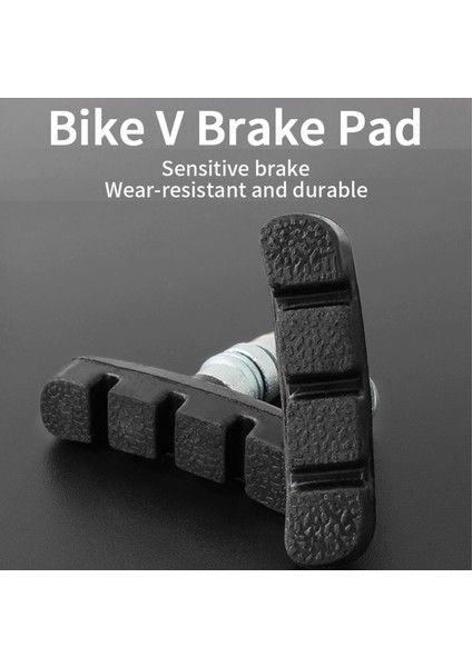 54MM Bisiklet V Fren Balığı Yedek Mtb Yol V-Fren Onarım Blokları Frenler indirimleri