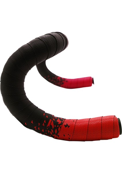 2 Adet Bisiklet Gidon Bantlar Konfor Bisiklet Bar Bant Eva Bisiklet Kolu Siyah Kırmızı Sarar