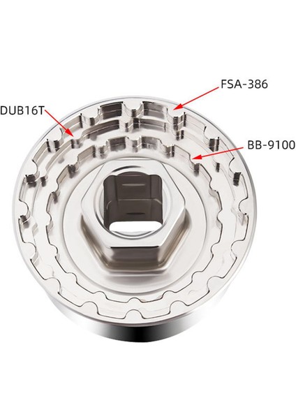 5 In1 Bisiklet Bisiklet Krank Çıkarıcı Çektirme Alt Braketi Sökücü Onarım Aracı indirimleri