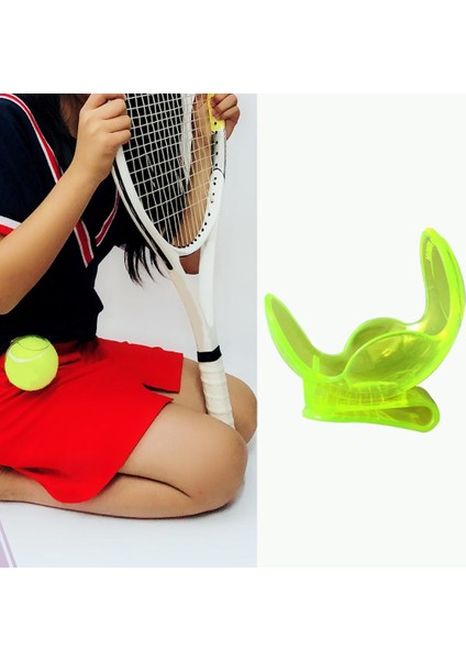 Plastik Tutucu Aksesuarları Bel Tutucu Tenis Topu Klipler Eğitim Ekipmanları Mavi(Yurt Dışından)