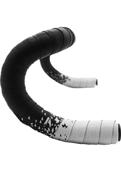 Bisiklet Gidon Bant Anti-Titreşim Kolu Wrap Kemer W / Son Fiş Siyah Beyaz(Yurt Dışından) fiyatları