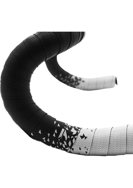 Bisiklet Gidon Bant Anti-Titreşim Kolu Wrap Kemer W / Son Fiş Siyah Beyaz(Yurt Dışından) modelleri