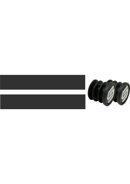 Bisiklet Gidon Bant Anti-Titreşim Kolu Wrap Kemer W / Son Fiş Siyah Beyaz(Yurt Dışından) fırsatları