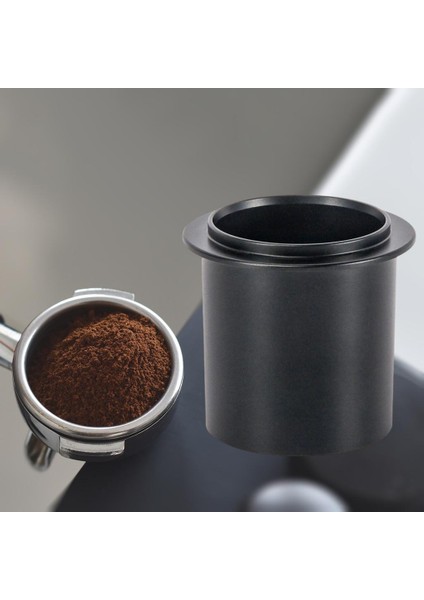 Premium Kahve Dozu Kupası Kahve Deponat Mutfak Aletleri Için Kumaşing Kupa 58MM Siyah
