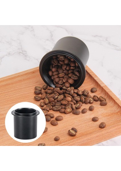 Premium Kahve Dozu Kupası Kahve Deponat Mutfak Aletleri Için Kumaşing Kupa 58MM Siyah
