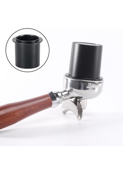 Premium Kahve Dozu Kupası Kahve Deponat Mutfak Aletleri Için Kumaşing Kupa 58MM Siyah