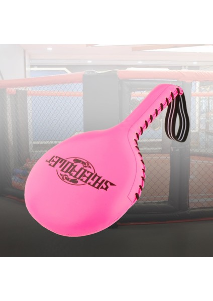 Boks Mitt Eğitim Hedef Punch Pad Eldiven Odak Mma Karate Savaş Pembe