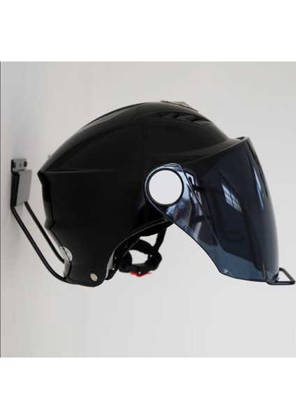 Katı Duvar Montaj Vitrin Askı Motosiklet Kask Şapka Için, Peruk Kapak Depolama Tutucu Asılı Braketi Depolama Askı Askı Gösteren Askı