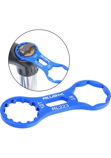 Bisiklet Çatal Somun Anahtarı Ön Çatal Anahtarı Çift Uçlu Sökücü Aracı 8t / 12T indirimleri