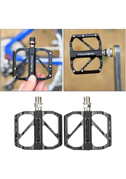 Mtb Dağ Bisikleti Pedalları Bmx Mtb 9/16 "axle - Du Rulman Gümüş Için Bisiklet Platformu Pedalları