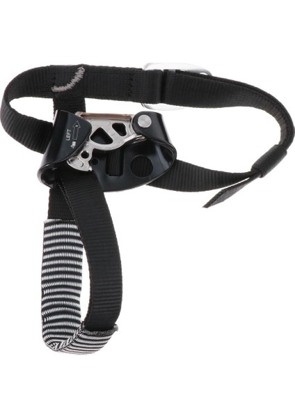 Açık Ayak Astar Riser Kaya Tırmanışı Dağcılık Dişli Sol Siyah