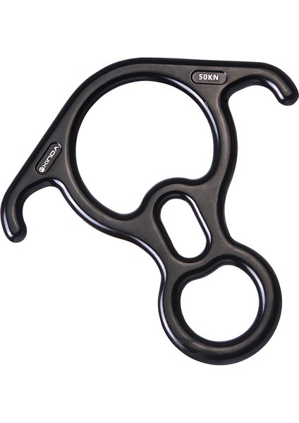 Kaya Ağacı Tırmanma Şekil 8 Descender 50KN Yokuş Aşağı Rappelling Koru Donatmak