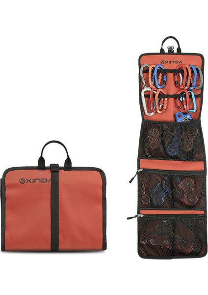 Profesyonel Kaya Tırmanışı Karabina Dişli Ekipmanları Organizatör El Çanta Kılıfı fiyatları