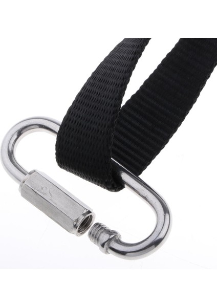 Dağcılık Kaya Tırmanışı Ayarlanabilir Halat Merdiveni Ayak Kemeri Kayışı Ascender indirimleri