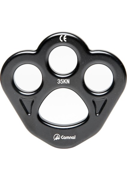 28KN Alüminyum Arma Çapa Plaka Kaya Tırmanışı Rappelling Ekipmanları