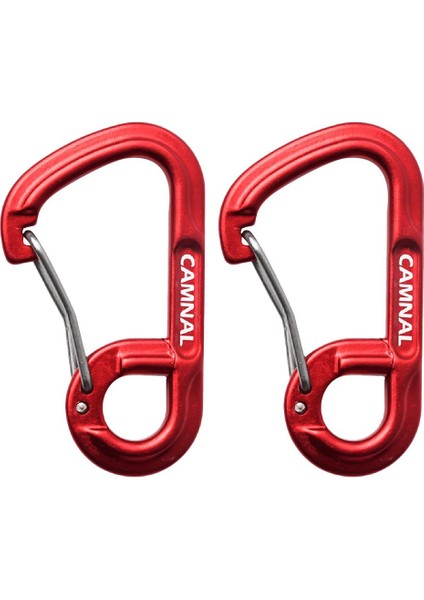 2 Adet Alüminyum Alaşım Anahtar Toka Yapış Bahar Klip Kanca Karabina Anahtarlık Kırmızı (Yurt Dışından) fiyatları