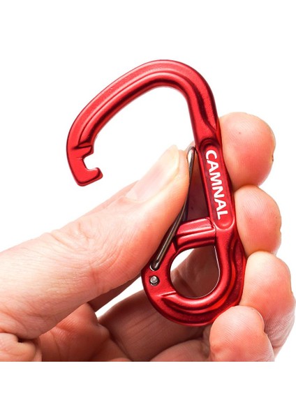 2 Adet Alüminyum Alaşım Anahtar Toka Yapış Bahar Klip Kanca Karabina Anahtarlık Kırmızı (Yurt Dışından) modelleri
