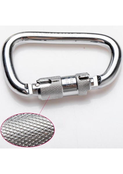 45KN Büküm Kapısı Otomatik Kilit Carabiner Tırmanma Ce ile Rappelling Tırmanma modelleri