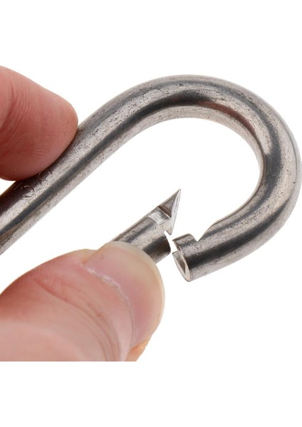 Rugged 316 Paslanmaz Çelik Bahar Yapış Kanca Karabina Anahtarlık Klip-M7 modelleri