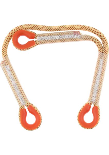 Kaya Tırmanışı Güvenliği Ön Dikilen Göze Göz Prusik Loop Y Lanyard + Carabiner modelleri