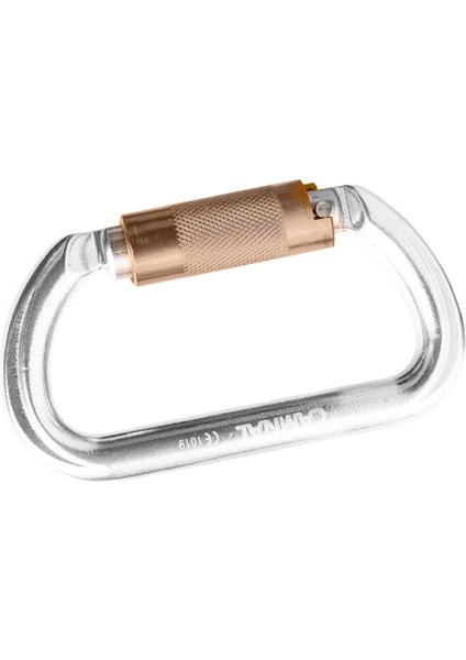 4 Adet 25KN Kaya Ağacı Tırmanma Büküm Kapısı Kilitleme Karabina Rappel Dişli fırsatları