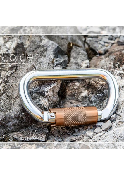 4 Adet 25KN Kaya Ağacı Tırmanma Büküm Kapısı Kilitleme Karabina Rappel Dişli indirimleri