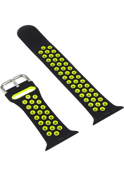 Silikon Yedek Kayış Watch Uyumluband + Koruyucu Kılıf Ekran Koruyucu ile Set Apple Watch Uyumlu Serisi 3 & 2 & 1 42MM (Yurt Dışından) fiyatları