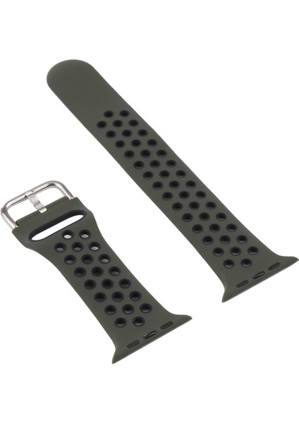 Silikon Yedek Kayış Watch Uyumluband + Koruyucu Kılıf Ekran Koruyucu ile Set Apple Watch Uyumlu Serisi 6 & Se & 5 & 4 40MM (Yurt Dışından) fiyatları