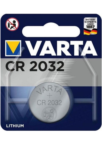 CR2032 Lithium Pil Tekli Kart