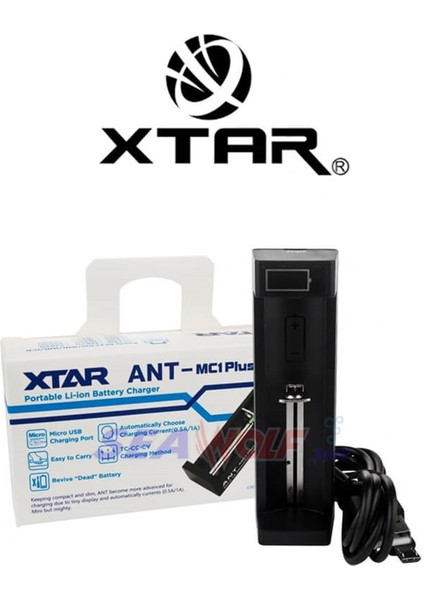 Ant Mc1 Plus Li-Ion Pil Şarj Cihazı