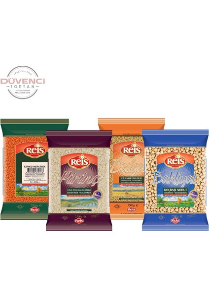 Nohut, Kırmızı Mercimek, Bulgur ve Baldo Pirinç 2,5 kg fiyatları