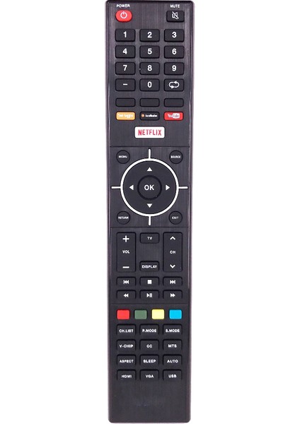 Shuai Yan Seiki Için 4K Akıllı LED Tv Uzaktan Kumanda SE48UXC4TCA WS-1868 Fernbedienung (Yurt Dışından)