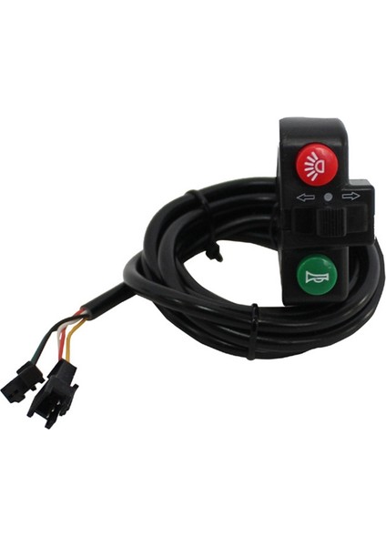 Shuai Yan 12V-80V 12W 300 Lümen Dahili Korna ile LED Ön Işık 36V-60V 5W Frenli Arka Işık ve Elektrikli Bisiklet Için Dönüş Fonksiyon Anahtarı (Yurt Dışından)