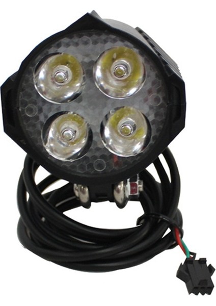 Shuai Yan 12V-80V 12W 300 Lümen Dahili Korna ile LED Ön Işık 36V-60V 5W Frenli Arka Işık ve Elektrikli Bisiklet Için Dönüş Fonksiyon Anahtarı (Yurt Dışından)