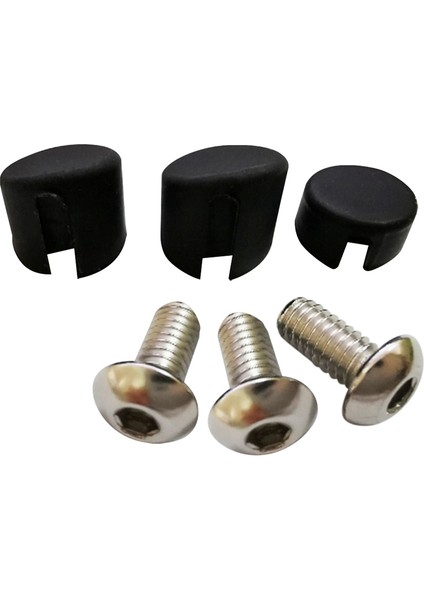 1set Scooter Arka Arka Çamurluk Çamurluk Çamurluk Vidalı Kauçuk Kapağı Vida Fiş Xiaomi M365 Elektrikli Scooter Parçaları (Siyah) (Yurt Dışından)