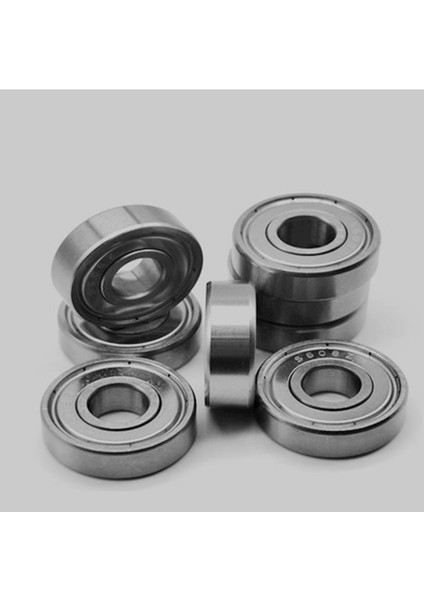 Shuai Yan 10'li 8X22X7MM S608ZZ Paslanmaz Çelik Dilsiz Sabit Bilyalı Rulman Su Geçirmez Aşınmaya DaYanıklı Oyuncak Kaykay Rulmanları (Yurt Dışından)