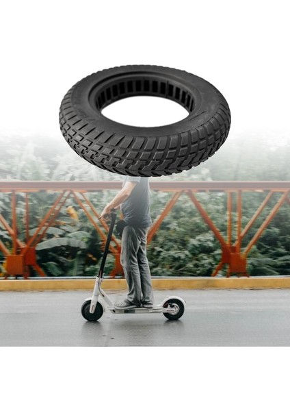Shuai Yan 10 Inç Elektrikli Scooter Lastik Lastik Xiaomi M365 Için 10X2 / 2.5 Katı Lastik Sönümleme Lastik (Yurt Dışından)