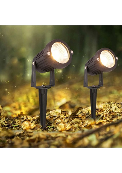 CT-7300 5W Ledli Kazıklı Bahçe/çim Armatürü - Amber Renk indirimleri