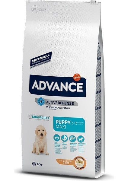 Baby Protect Puppy Ma x i Chicken&rice Tavuklu Büyük Irk Yavru Köpek Maması 12 kg