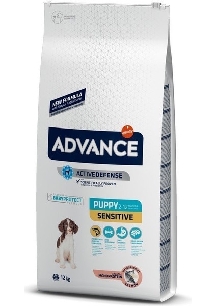 Baby Protect Puppy Sensitive Salmon&rice Somonlu Hassas Yavru Köpek Maması 12 kg