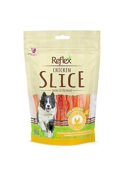Chicken Slice Soft Tavuk Yumuşak Dilim Doğal Köpek Ödülü 80 gr modelleri