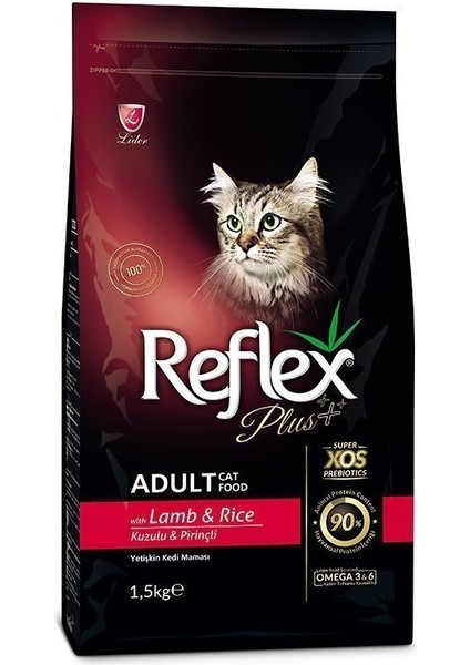 Plus Kuzu Etli Yetişkin Kedi Maması 1.5 kg